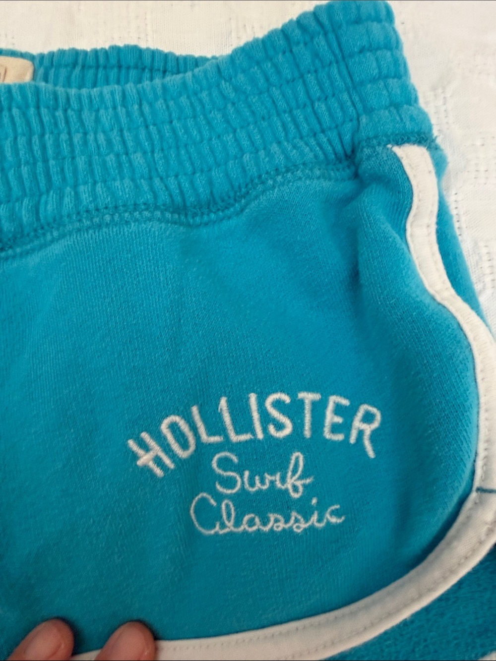 Hollister XS blue surf shorts - Picture 3 of 5